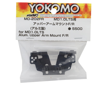 Yokomo MD1.0 LTS Front & Rear Aluminum Upper Arm Mounts Set