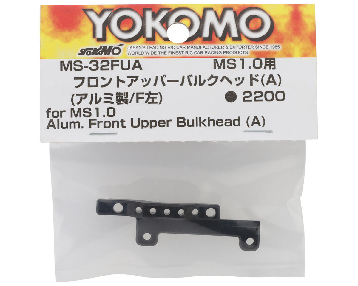 Yokomo MS1.0 Aluminum Front Upper Bulkhead (A)
