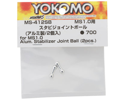 Yokomo MS1.0 Aluminum Stabilizer Ball Joint (2)