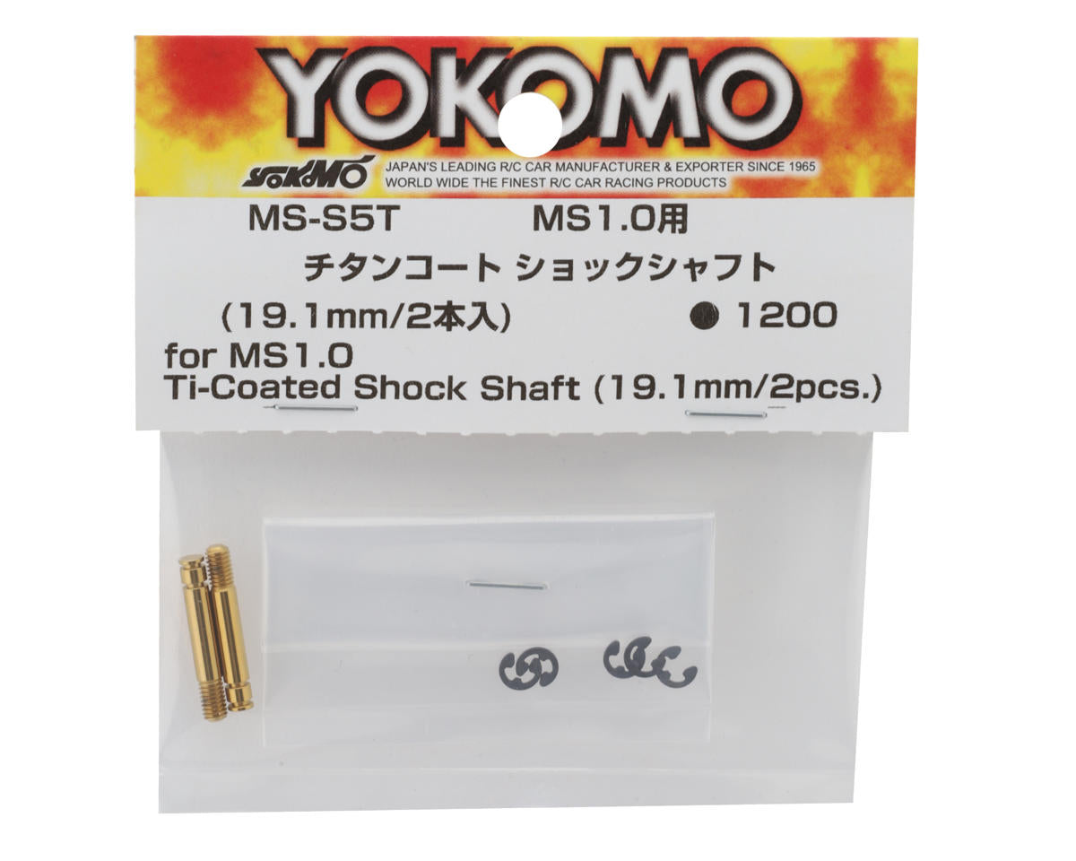 Yokomo MS1.0 Titanium Coated Shock Shafts (2)
