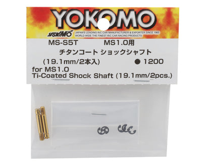 Yokomo MS1.0 Titanium Coated Shock Shafts (2)