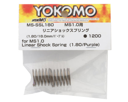 Yokomo MS1.0 Linear Shock Spring (2) (1.8lbs)
