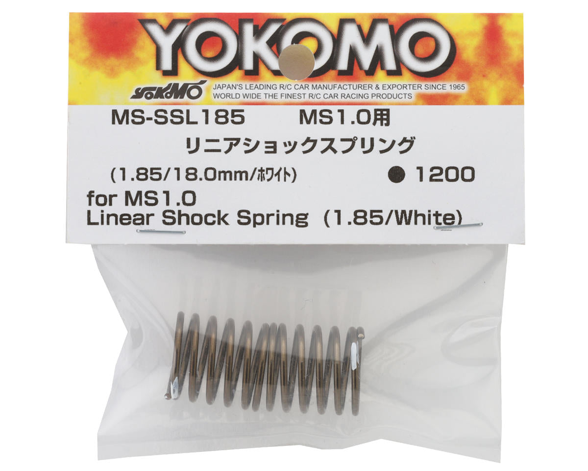 Yokomo MS1.0 Linear Shock Spring (2) (1.85lbs)