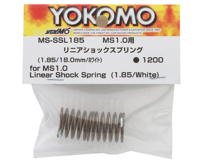 Yokomo MS1.0 Linear Shock Spring (2) (1.85lbs)
