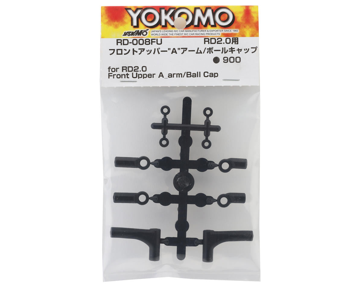 Yokomo RD2.0 Front Upper A-Arm/Ball Cup (2)