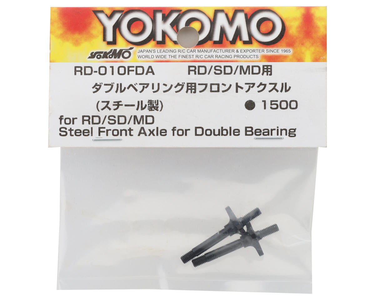 Yokomo Double Bearing Steel Front Axle (2)