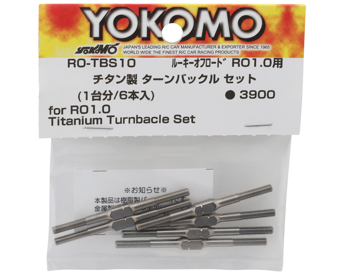 Yokomo RO2.0 Titanium Turnbuckle Set