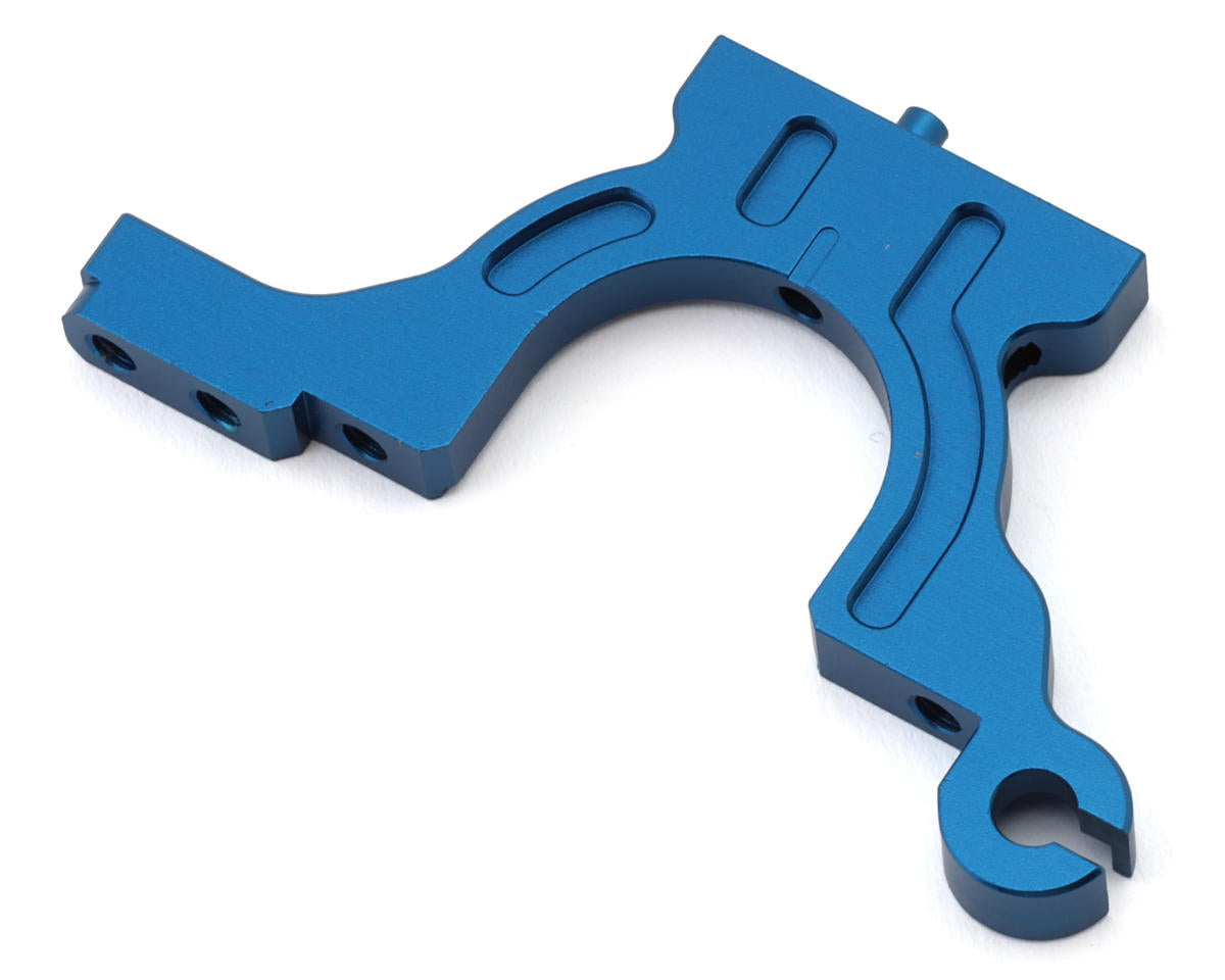 Yokomo Aluminum Lower Bulkhead (Blue) (Front Left/Rear Right) (RS1.0/2.0)