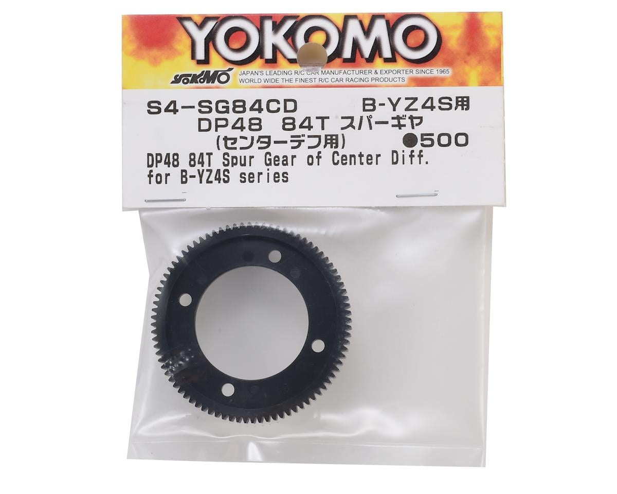Yokomo YZ-4 48P Spur Gear (Center Differential) (84T)