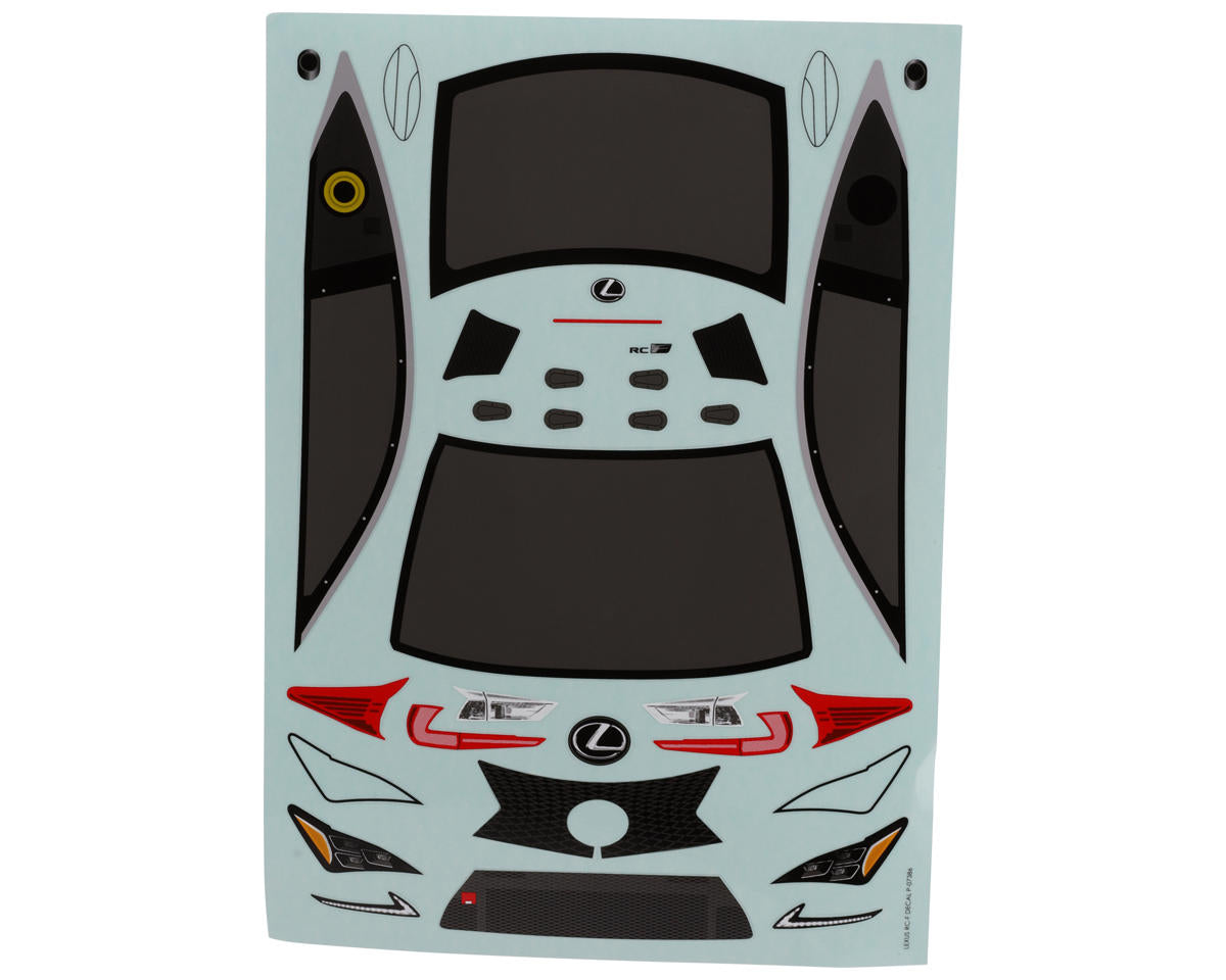 Yokomo LEXUS RC GT3 Body (Clear)
