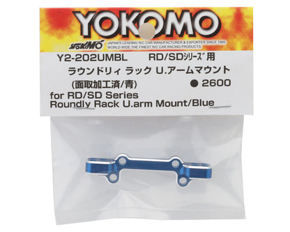 Yokomo Aluminum Upper Arm Carrier Mount (Blue) (2) (RD2.0/SD3.0)