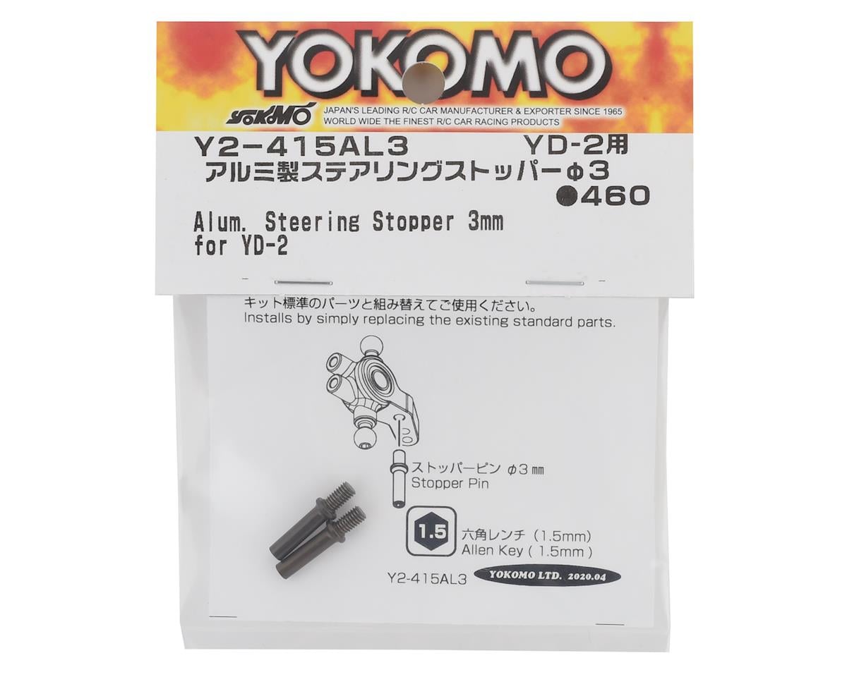 Yokomo YD-2 3mm Aluminum Steering Stopper