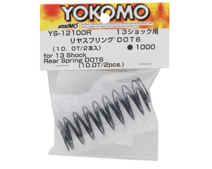 Yokomo 13mm Rear Shock Spring (10.0T/DOT 6)