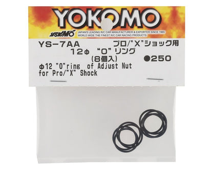 Yokomo LF Pro Shock Nut O-Ring Set (8)