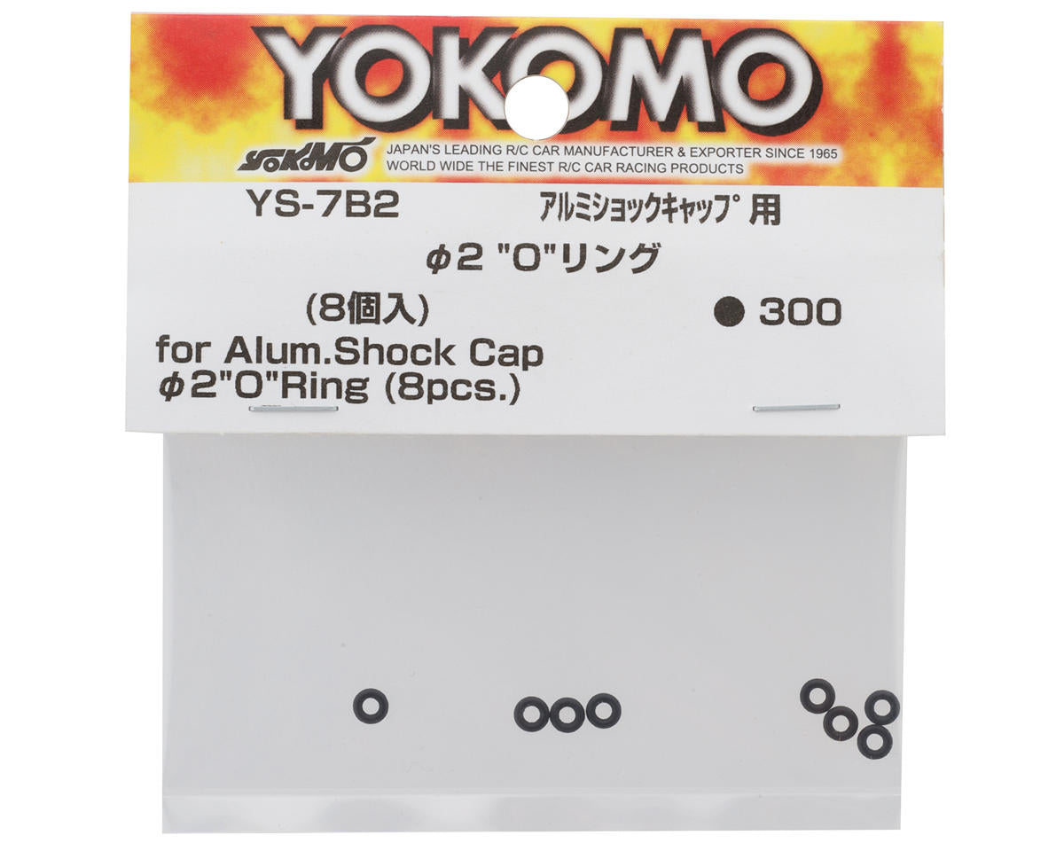 Yokomo 870C Super Dog Fighter 2mm Bleeder Screw O-Rings (8)