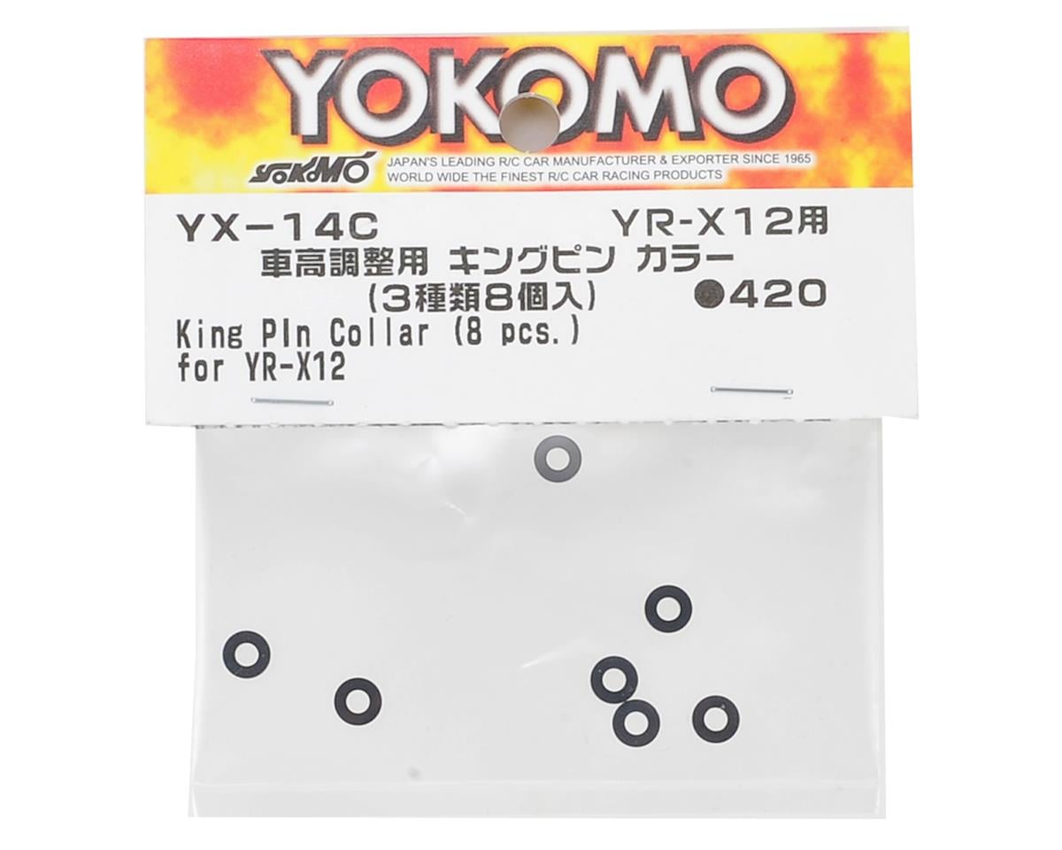 Yokomo YR-X12 King Pin Collar Set (8)