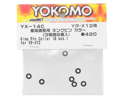 Yokomo YR-X12 King Pin Collar Set (8)
