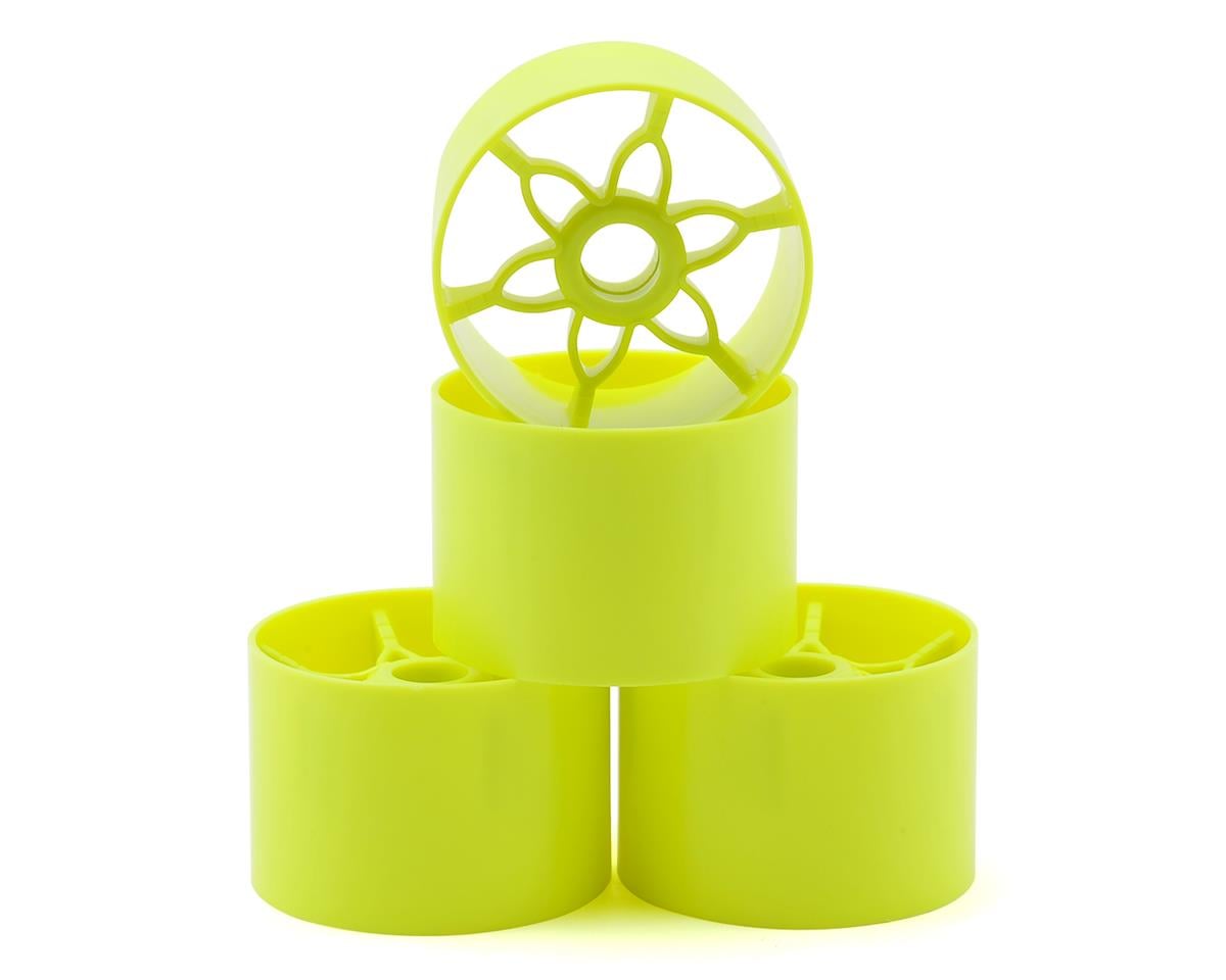 Yokomo 1/12 Front Wheel (Yellow) (4)
