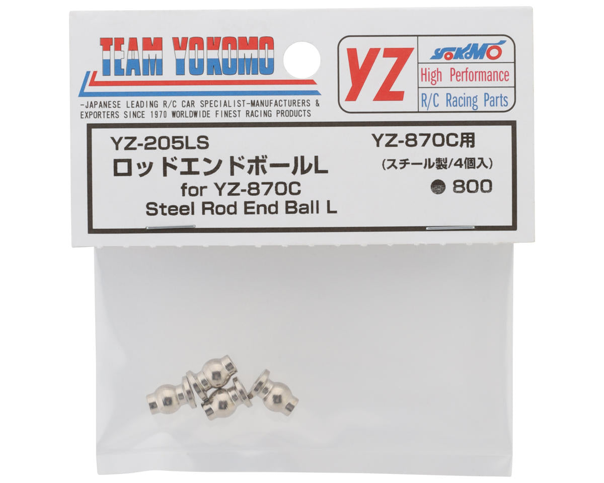 Yokomo 870C Super Dog Fighter Steel Pivot Ball (4) (Large)