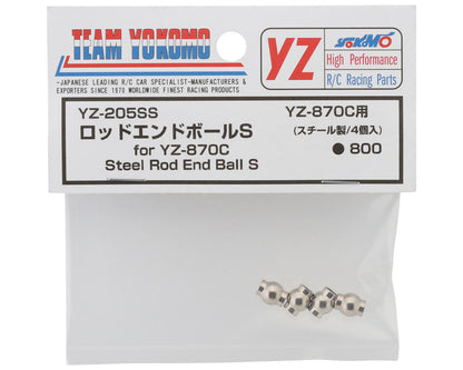 Yokomo 870C Super Dog Fighter Steel Pivot Ball (4) (Small)