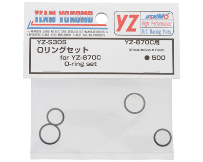 Yokomo 870C Super Dog Fighter Shock O-ring Set (P3x4/8x2/10x2)