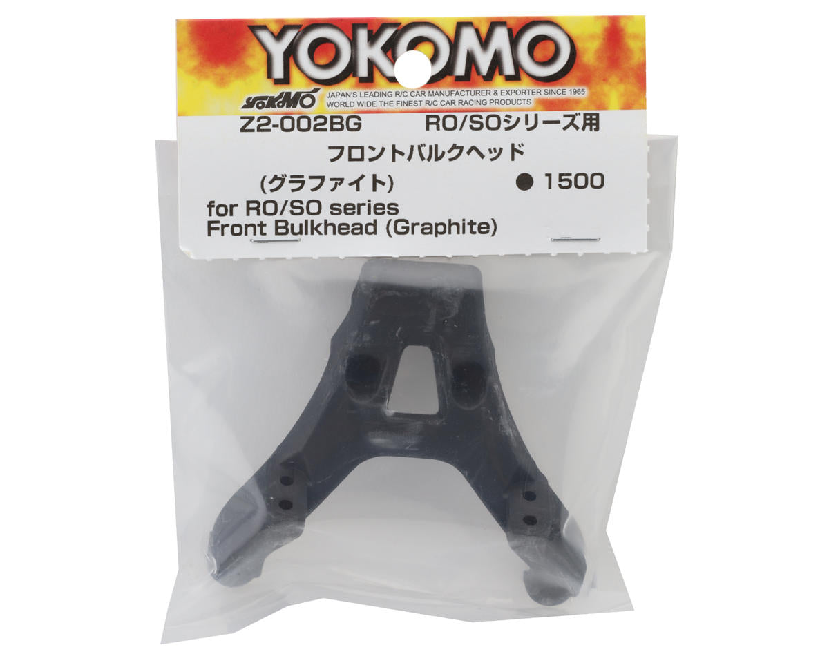 Yokomo RO/SO Graphite Front Bulkhead