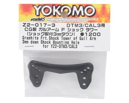 Yokomo YZ-2 DTM 3/CA L3 Carbon Graphite Front Shock Tower