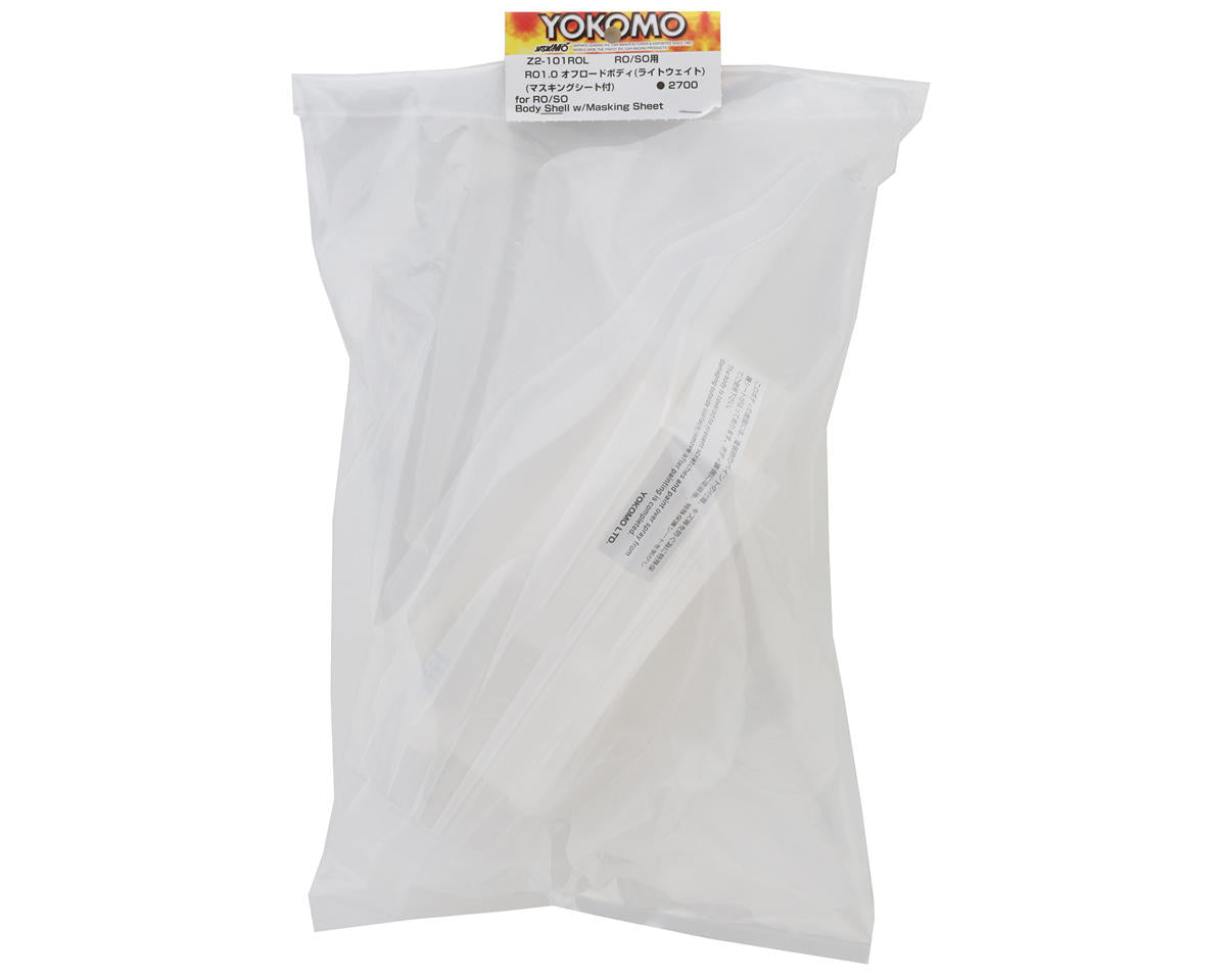 Yokomo RO1.0 Light Weight Lexan Body (Clear)