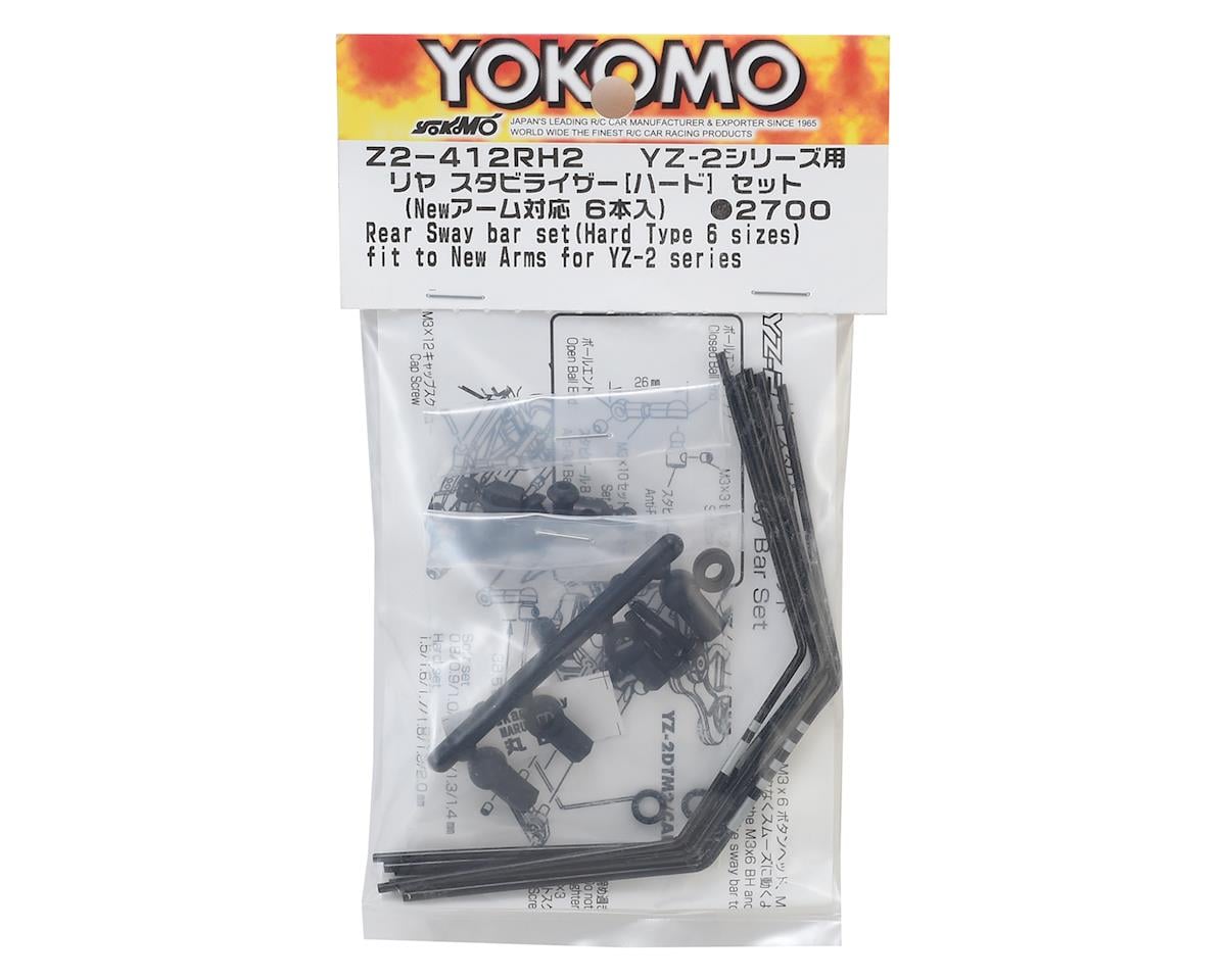 Yokomo YZ-2 Rear Anti Roll Bar Set (Hard) (Updated Arm Compatible)