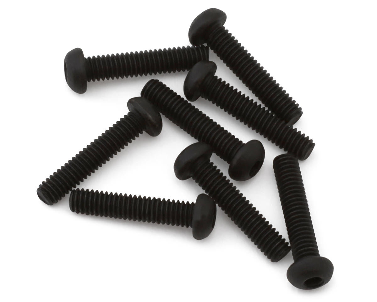 Yokomo 2.5mm Button Head Socket Screws (8) (12mm)