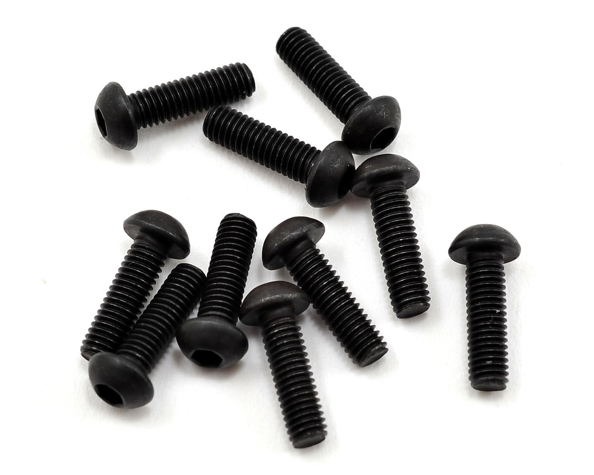 Yokomo 3x10mm Button Head Hex Screw (10)