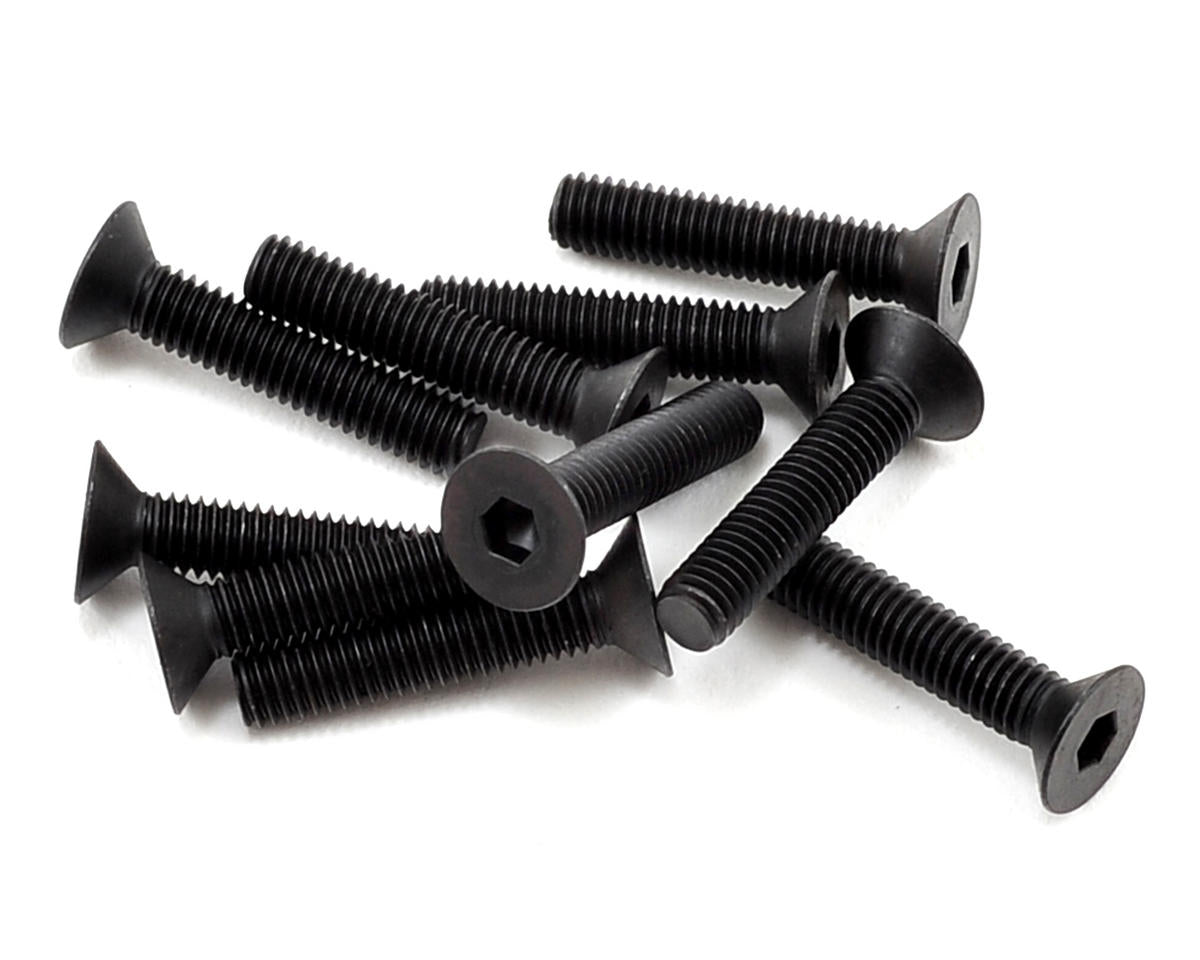 Yokomo 3x15mm Flat Head Screw (10)