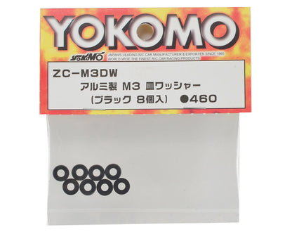 Yokomo M3 Aluminum Countersunk Washer (8)