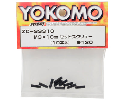 Yokomo 3x10mm Set Screw (10)