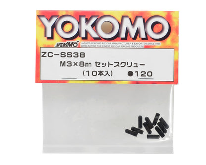 Yokomo 3x8mm Set Screw (10)