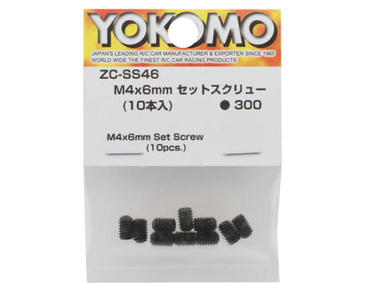Yokomo 4x6mm Set Screw (10) (6mm)