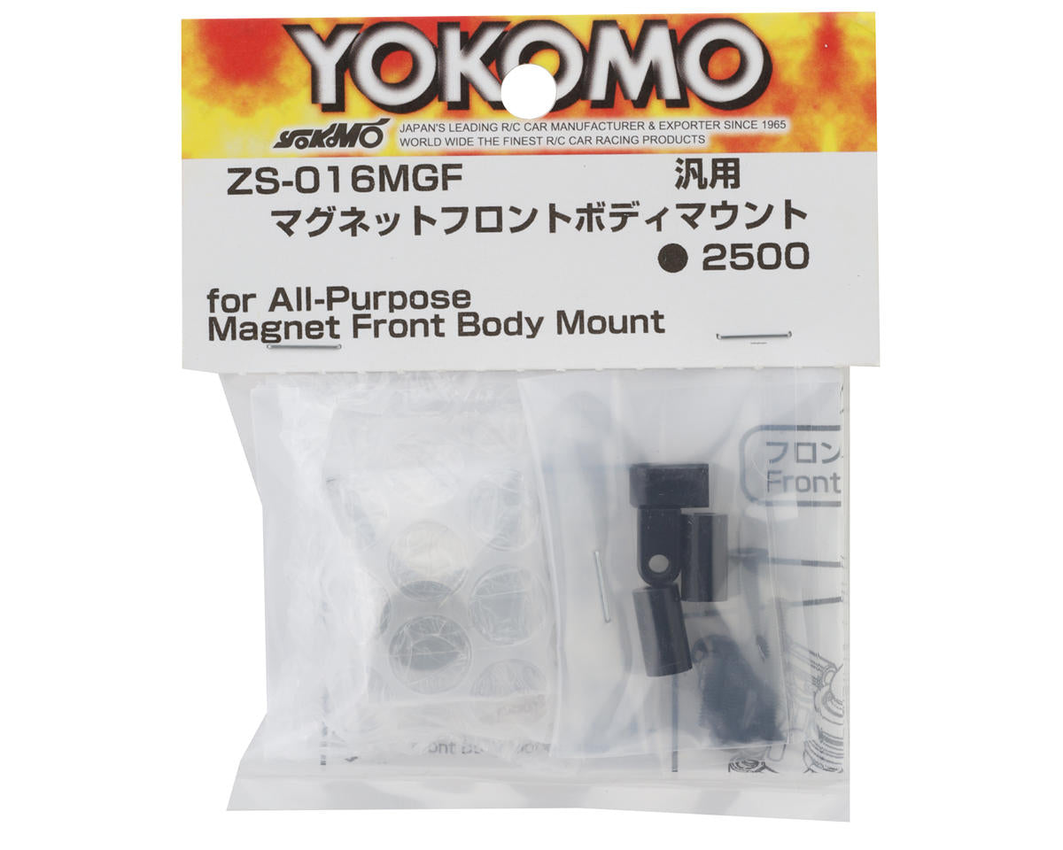 Yokomo Front Magnetic Body Mount (Black)
