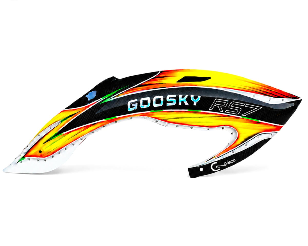 Canomod Goosky RS7 Ultra Fiberglass Airbrush Pre-Painted Canopy